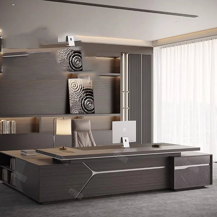 Writing Study Office Desk Computer Standing Setup Executive Lap Desk Storage Foldable Mesa Para Compuatador Furniture Desk