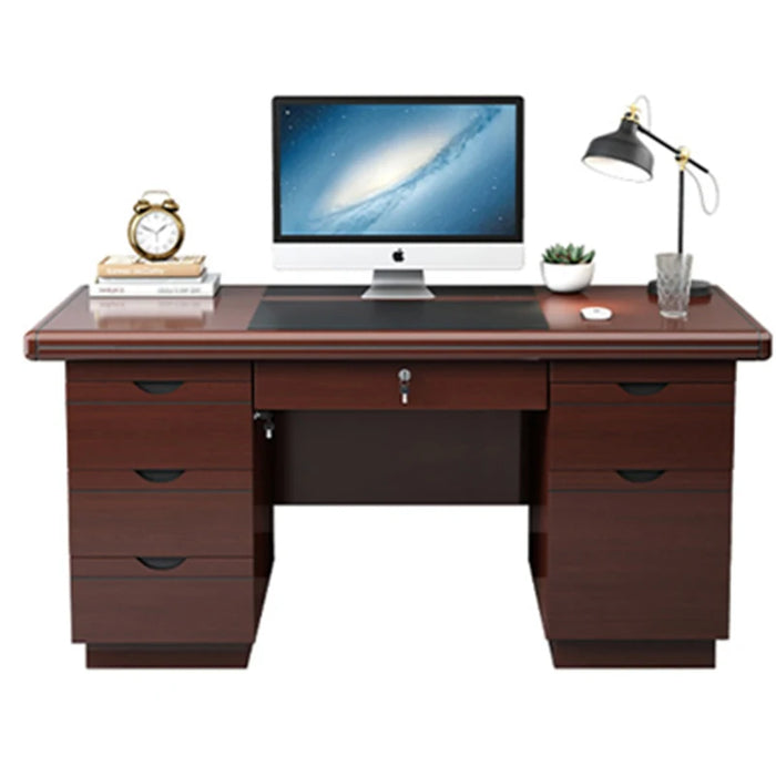 Drawers Workstation Office Desk Wood Computer Storage Modern Desk Executive Counter Tavolo Scrivania Ufficio Luxury Furniture