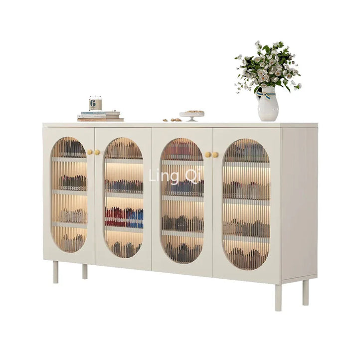 Showcase Space Saving Sideboard Locker Laden Entrance Hall French Cabinet Wood Organizers Muebles De Cocina Kitchen Furniture