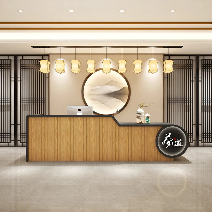 Lectern Office Reception Desk Podium Front Bar Modern Office Cash Counter Desk Pulpit White Mostrador Oficina Shop Furniture