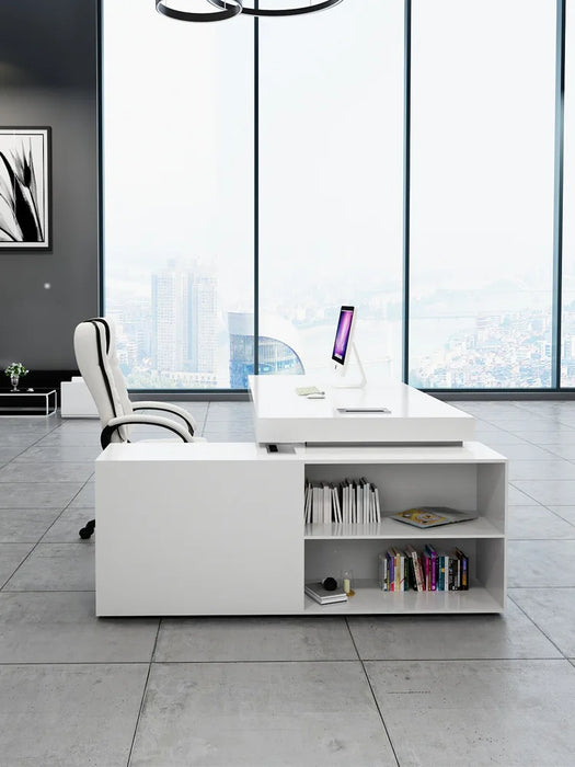 Manager's Desk President's Simple and Modern Slab Office Furniture Desk