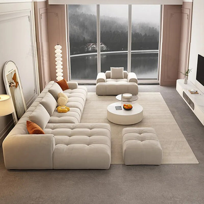 Floor Living Room Sofa Lazy Cloud Modern Love Seat Set Sofa Bed Lounge Luxury Curved Articulos Para El Hogar Bedroom Furniture