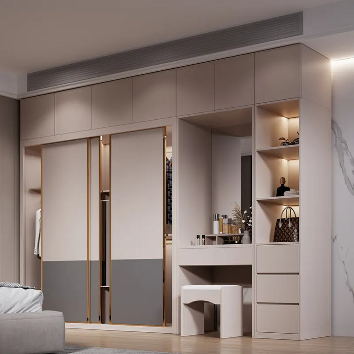 Sliding Door Drawers Wardrobe Hooks Underwear Cube Luxury Wardrobe Bedroom Multifunctional Clothing Racks Armario Decoration