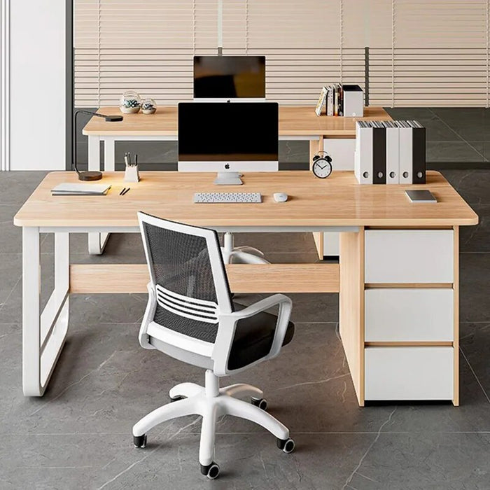 Drawers Executive Office Desk Standing European Metal Supplies Computer Desks Writing Floor Escritorios De Ordenador Furniture
