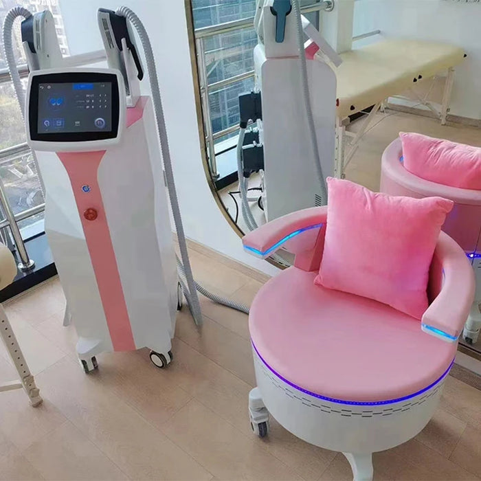 2024 Pro EMSlim Body Sculpting Fat Burning Muscle Shaping HI-EMT + EMS Kegel Exercise Chair for Postpartum Care 2 in 1 Machine