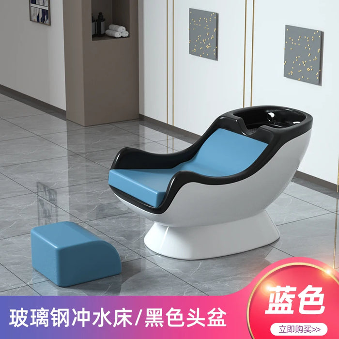 Water Circulation Shampoo Chair Ergonomics Shower Head Hair Salon Equipments Chair Luxury Shampouineuse Salon Furniture MQ50SC