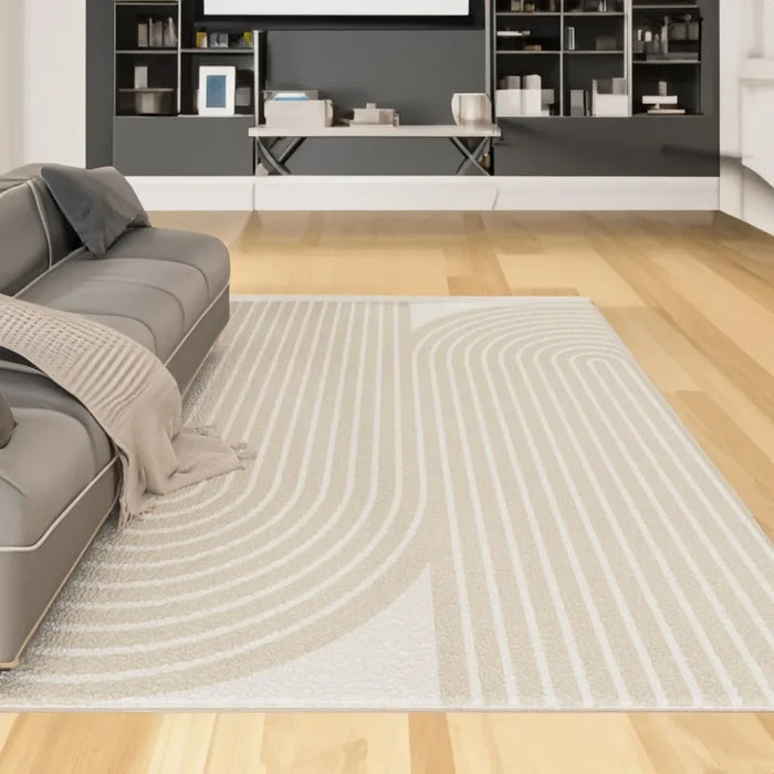 Large-Sized Carpet Living Room Soft Faux Cashmere Carpet Decor Non-Slip Dirt-Resistant Thickened Bedroom Rug Children's Play Mat