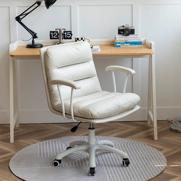 Fashion Simple Computer Chair Double-layer Soft Bag Office Chairs Lift Adjustment Swivel Chair Universal Pulley Relaxing Chair