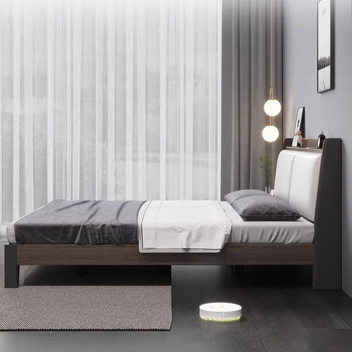 Modern Aesthetic Bed Pillows Bedroom Quilts King Size Two Place Bed Luxury Headboard Letto Matrimoniale Outdoor Furniture
