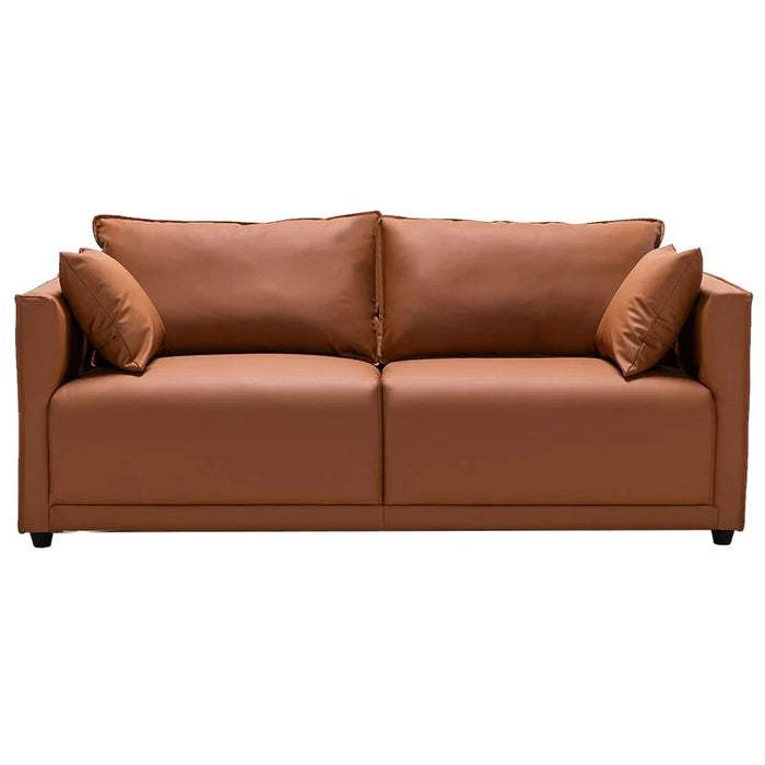 Modern Lazy Living Room Sofa Set Table Small Office Designer Leather Sofa Single Puff Relaxing Canape Salon Library Furniture