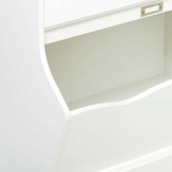 L: 30.08" X W: 19.37" X H: 47.01" Home Furniture for Tv 3-Drawer Chest Storage Cabinet Furniture Organizer Room Crack Shelves