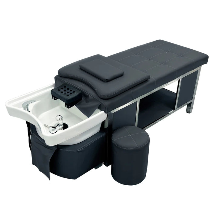 Barber Hair Shampoo Chair Simplicity Salon Luxury Spa Shampoo Chairs Pedicure Modern Cadeira De Cabeleireiro Furniture HD50XF