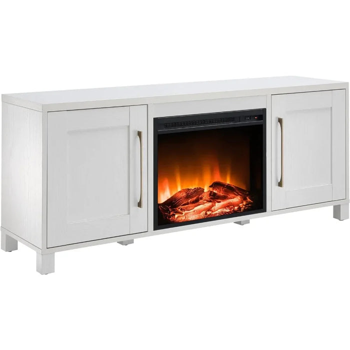 TV cabinet, for white up to 80 inches, living room TV stand, white