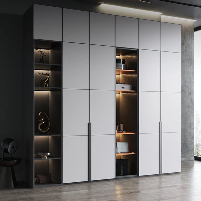 Wooden Pantry Wardrobe Simple Organizer Kitchen Multifunctional Living Room Korean Cabinets Drawers Roupeiro Furniture Luxury