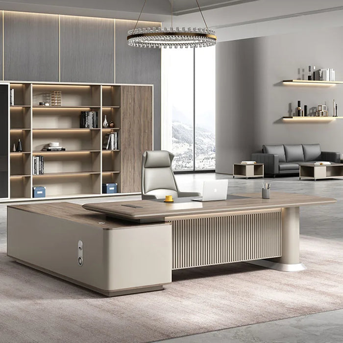 Writing Storage Office Desk Modern Luxury Executive Standing Office Desk Workbench Scrivanie Per Computer Home Furniture