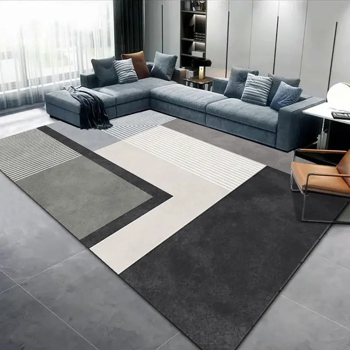 11281 New Nordic Tie-Dye Carpet Wholesale Plush Mat Living Room Bedroom Bed Blanket Floor Cushion for Home
