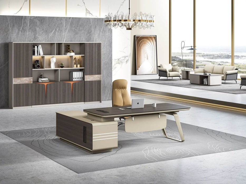 Modern Executive Desk Creative Office Desk and Chair Combination Set Manager Desk Office Desk for Boss