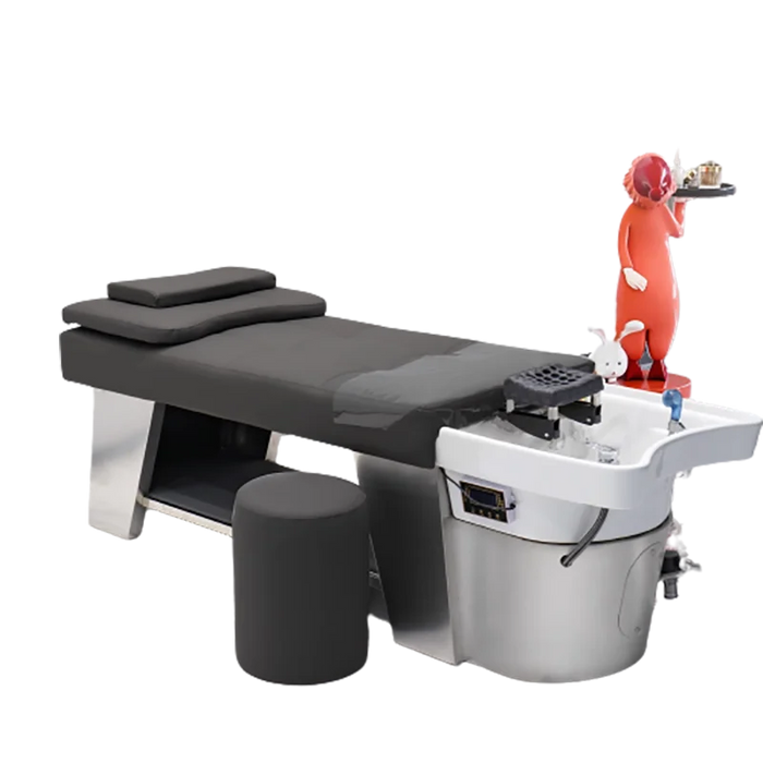 Water Circulation Shampoo Chairs Fumigating Simple Beauty Salon Chair Hair Washing Muebles Para Spa Barber Shop Furniture CY50XT