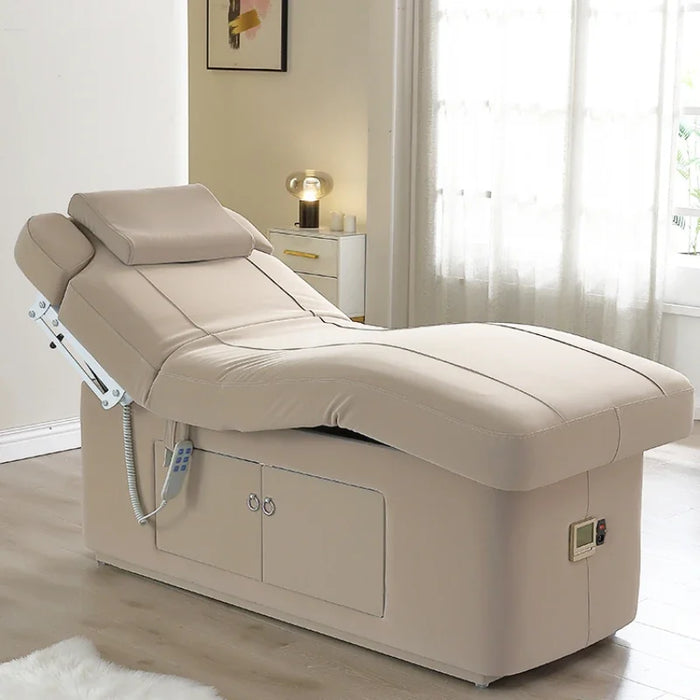 SPA Cosmetology Massage Table Beauty Salon Electric Dedicated Latex Heating Massage Table Camilla Masaje Beauty Furniture QF50MT