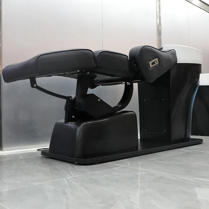 Beauty Salon Shampoo Chair Up Down Control Head Spa Bed Shampoo Chair Stylist Luxury Electronic Massage Relaxing Stoelen Chairs