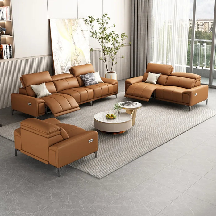 Luxury Living Room Sofas Modern Sectional Leather Living Room Sofas Lazy Confort Recliner Adaptables Nordic Muebles Home Decor