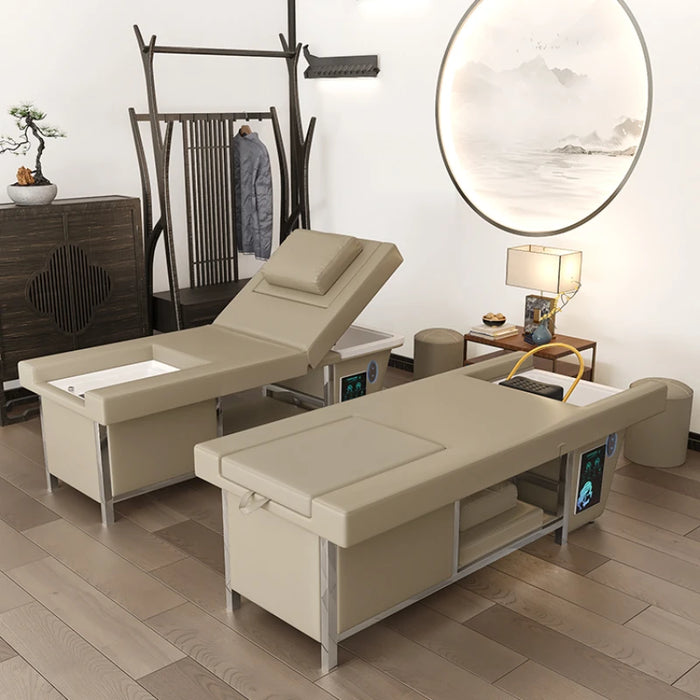 Cosmetic Salon Shampoo Chair Hair Washing Bed Simple Beauty Sink Shampoo Chair Fumigating Cadeira Barber Shop Furniture ZT5SC