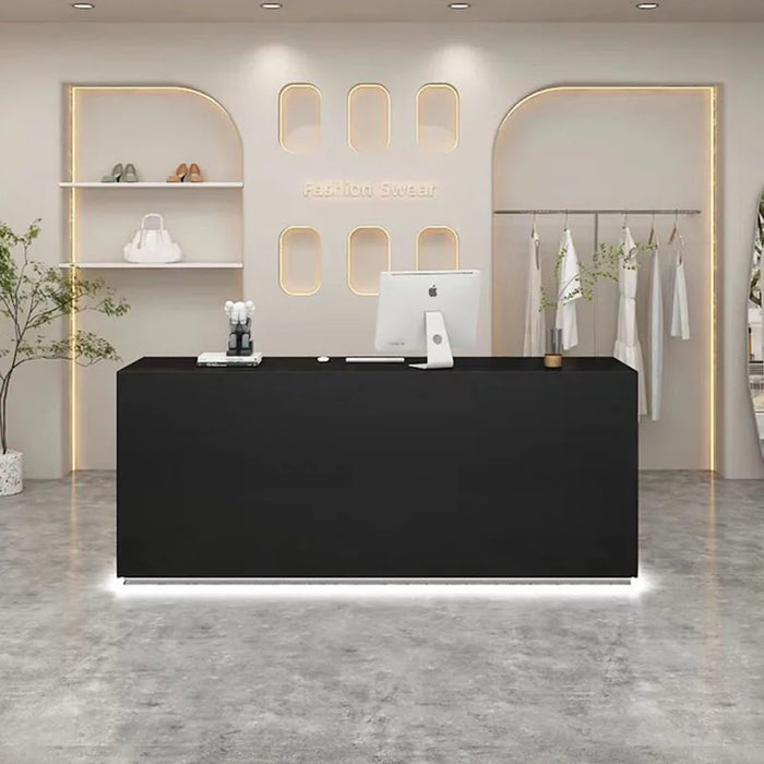 Church Pulpit Front Reception Desk Podium Lectern Hair Salon Bar Cashier Counter Shop Standing Office Bureau Shop Furniture