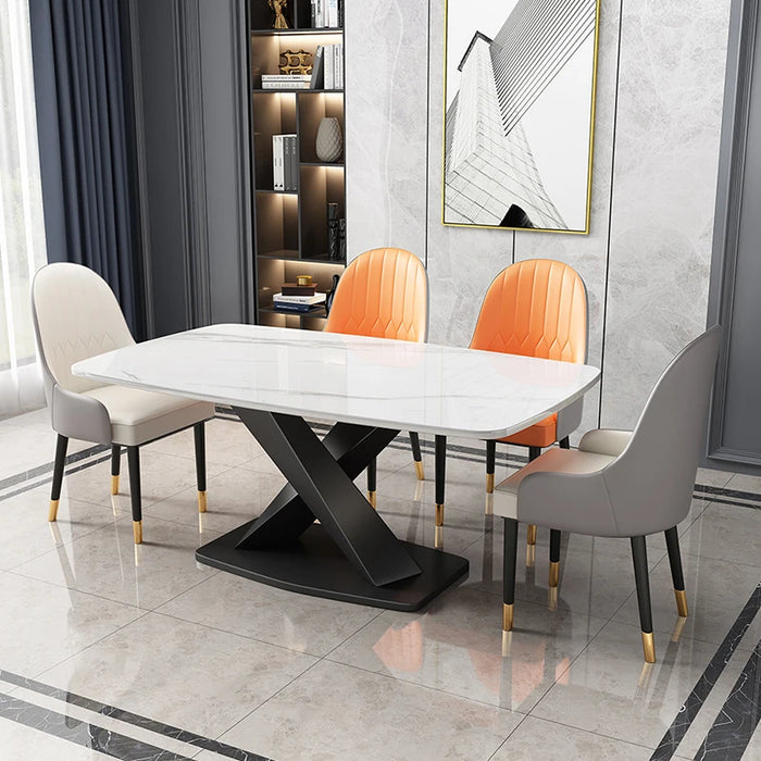 Waterproof Apartmen Dining Tables Entryway White High Small Coffee Tables Marble Mobile Mesas De Comedor Living Room Furnitures