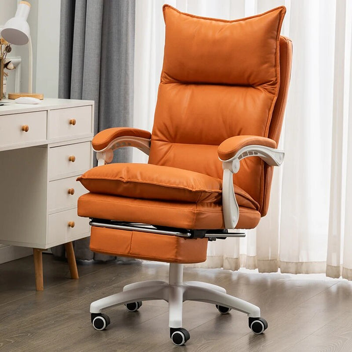 Ergonomic Luxury Office Chairs Relax Salon Comfortable Makeup Office Chairs Leather Silla Para Oficina Bedroom Furniture