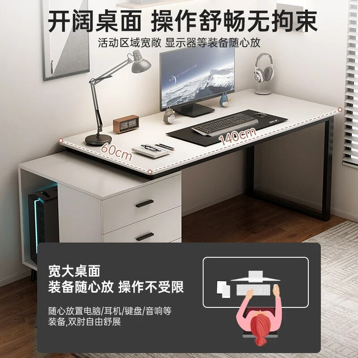 Writing Office Computer Desks Gaming Standing Storage Table Office For Study Removable Escritorios De Oficina Furniture HY