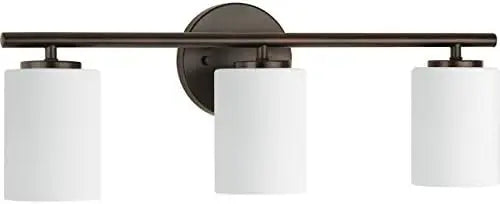 Collection 3-Light Etched White Glass Modern Bath Vanity Light Brushed Nickel Toothpaste squeezer dispenser Acessórios para cas