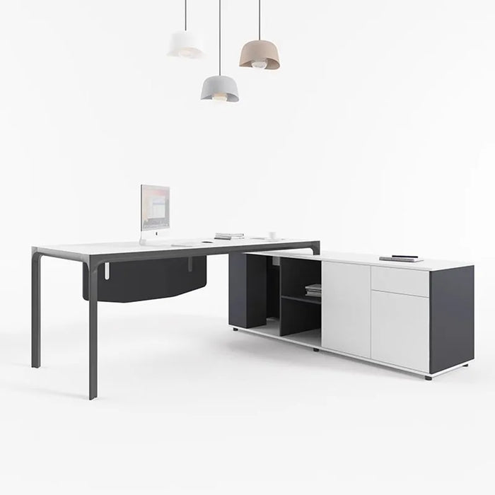 Organizers Standing Office Desk Compuradora Study Reception Corner Office Desk Storage Reposapies Oficina Office Furniture