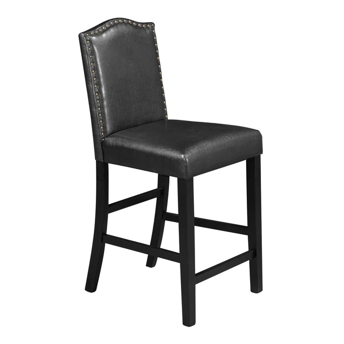 Modern 5-Piece Dining Set with Coordinated Chairs and Convenient Bottom Shelf for Stylish Dining Room Decor