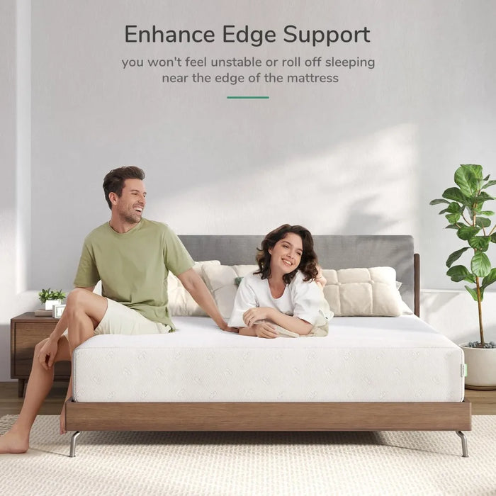 Queen Mattress, 12 Inch Memory Foam Mattress for Pressure Relief & Fresh Cool Sleep,Removable Washable Mattress Cover