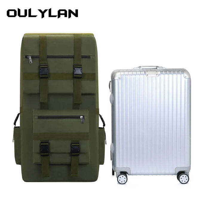 120L Super Capacity Outdoor Travel Backpack Men's Army Military Tactical Rucksack Luggage Bag Sports Mountaineering Hiking Bags