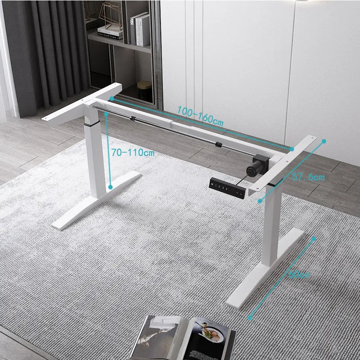 Electric Computer Table Single Motor Livable Table Stand Electric Livable Office Table Vertical Office Table