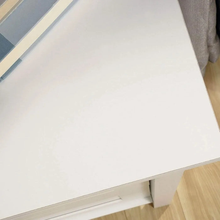 Drawers with Metal Runners and Safety Stops Feature 6 Wood Drawer