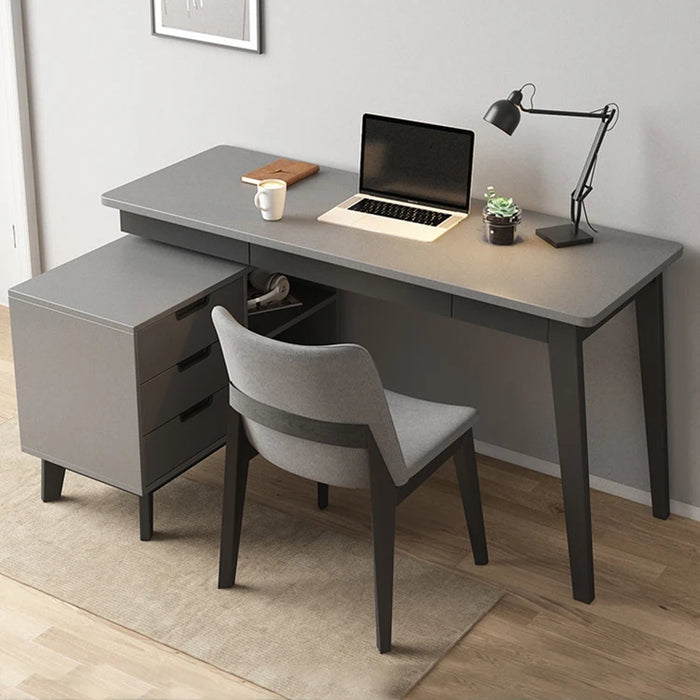 Executive Desk Storage Organizer Multifunctional L Shape Computer Desk Home Office Writing Desk Telescopic Corner Study Table