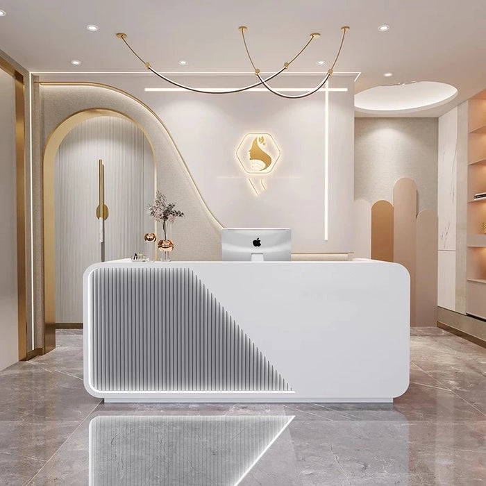 Hair Salon Lectern Bar Counter Reception Shop Mobile Podium Stand Register Counter Pulpitos Checkout Schreibtisch Shop Furniture