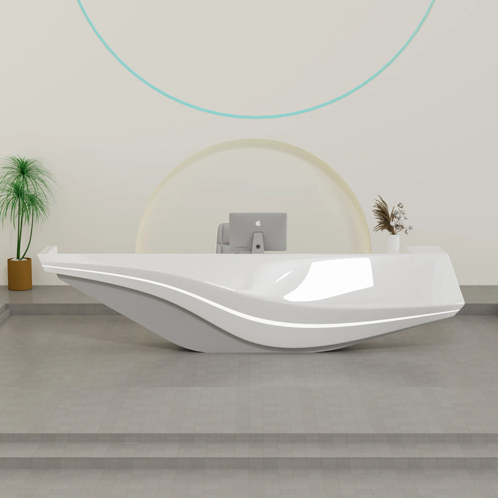 Paint yimei creativity yingbintai profiled FRP service high-end professional reception desk