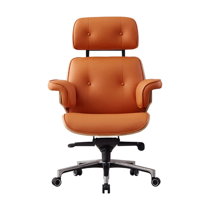 Lying Home Leather Office Chair Modern Study Armchair Compute Gaming Boss Chair Comfortable Armrest Silla Gamer 컴퓨터의자 Furniture