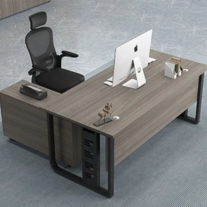 Storage Corner Office Desk Long Shelf Standing Drawers Computer Desks School Executivemesa Mesa De Computador Modern Furniture