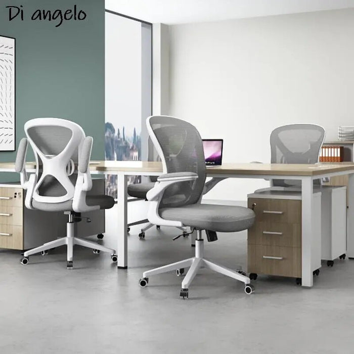 Computer Home Chair Student Learning Chair Lifting Desk Chair Commercial Dormitory Study Swivel Chair Ergonomics Office Chair