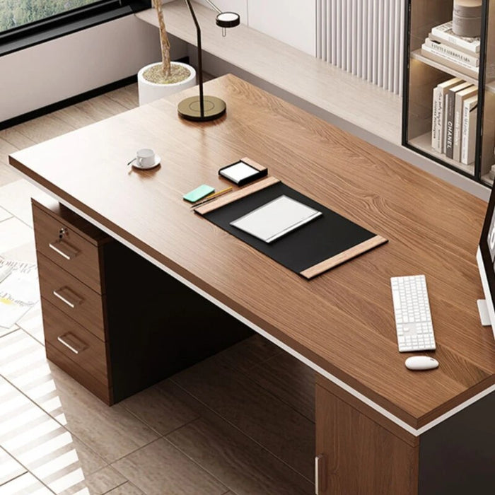 Workbench Combination Office Desks Employee Desktop Boss Computer Office Desk Modern Household Escritorios Work Furniture QF50OD