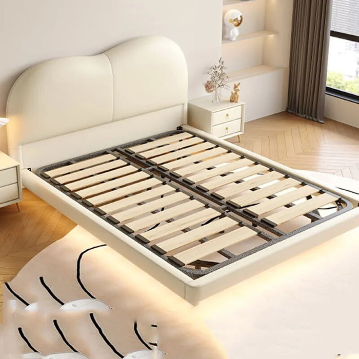 Yellow Glamorous Double Bed Velvet Kawaii Floating Modern Smart Twin Bed Frame Full Size Sleeping Litera Luxury Bedroom Set
