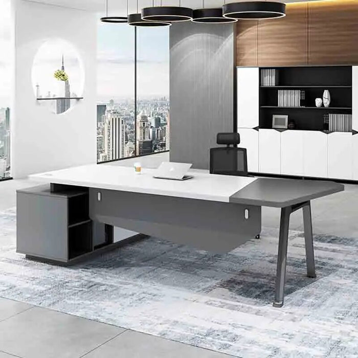 Modern Writing Office Desks Monitor Reception Keyboard Standing Office Desks Conference Luxury Scrivania Angolare Room Furniture