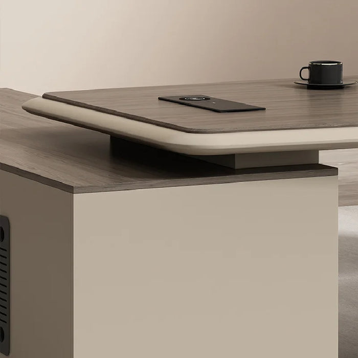 Computer Corner Office Desk Conference L Shaped Drawers Height Office Desk Executive Luxury Mesas De Computador Luxury Furniture