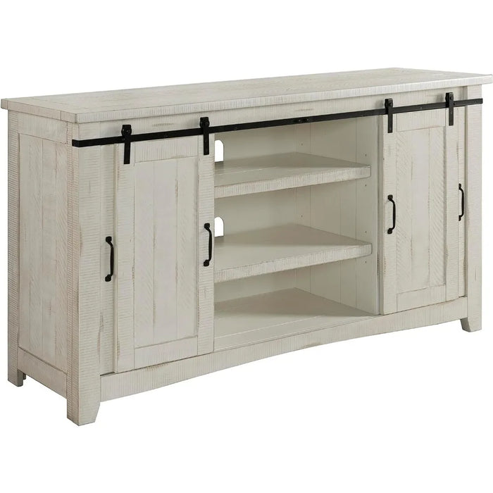 Tv living room cabinet, Aspen 65" Solid Wood TV Stand, Living room cabinets, All Antique White