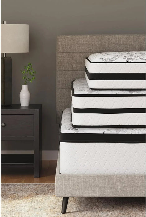 California King SizeChime  12 Inch  Medium Firm Hybrid Mattress with Cooling Gel Memory Foam
