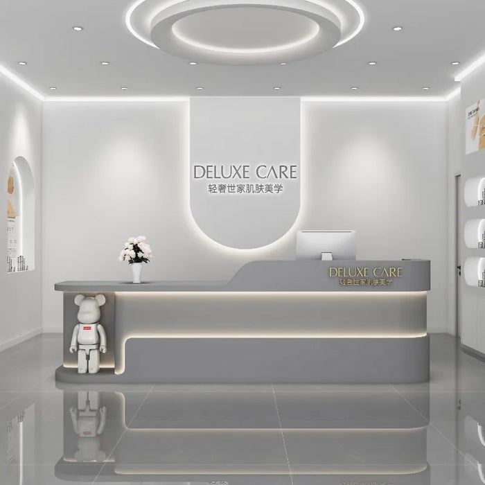 Register Modern Reception Desks Rostrum Hospital Front Counter Reception Desks Executive Bancone Reception Minimalist Furniture